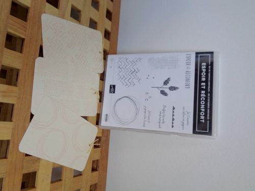 #espoiretréconfortstampinup #stampinup #tutomini espoir et réconfort stampin'up