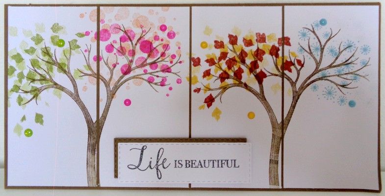 life is beautiful stampin'up!