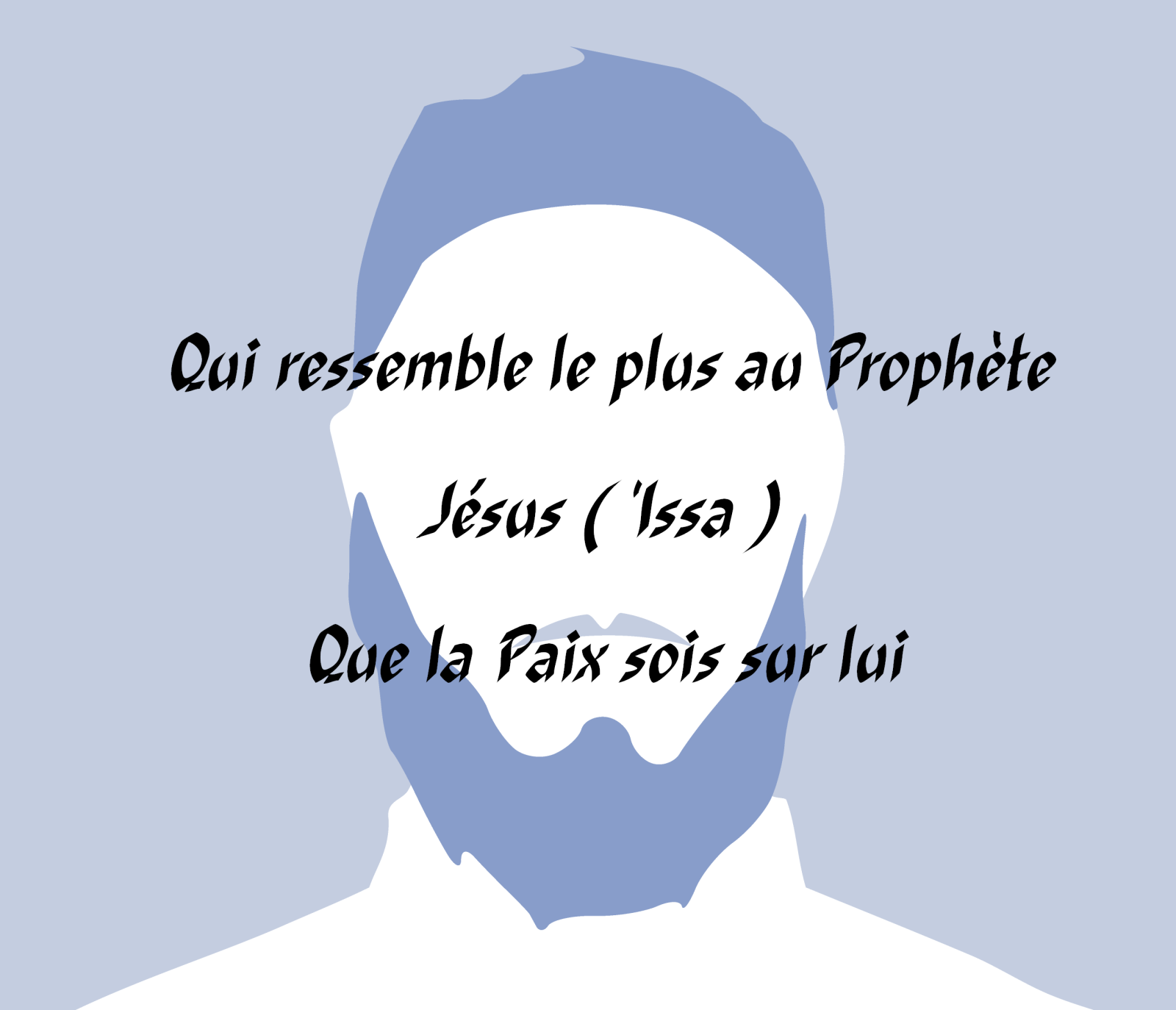 Qui Ressemble Le Plus Au Prophete Jesus Sur Lui La Paix L Islam Authentique Selon Le Qou Ran Et La Sounna Avec La Comprehension Des Pieux Predecesseurs Bonne Visite Bienvenue Sur Le Site Qui Ressemble Le Plus Au Prophete Jesus Sur Lui La Paix L Islam Authentique Selon Le Qou Ran Et La Sounna Avec La Comprehension Des Pieux Predecesseurs Bonne Visite Bienvenue Sur Le Site