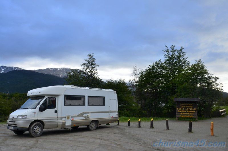 Parque Nacional Tierra Del Fuego, Argentine en camping-car