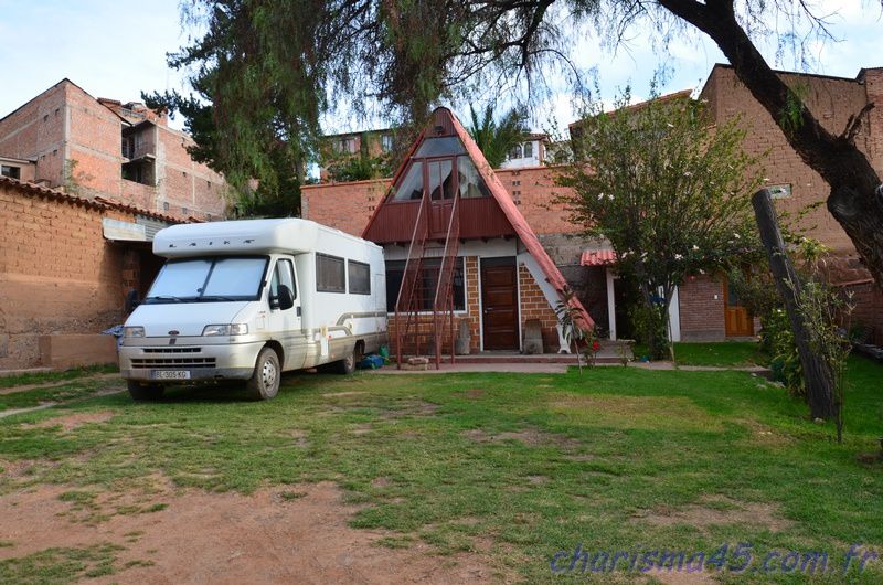 Camping Sucre Bolivie (Bolivie en camping-car)