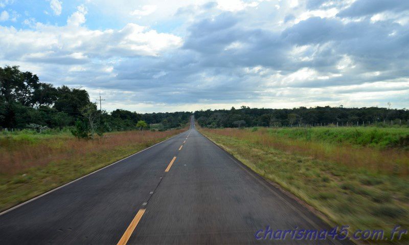 Route de San Come Y Damian (Paraguay en camping-car)