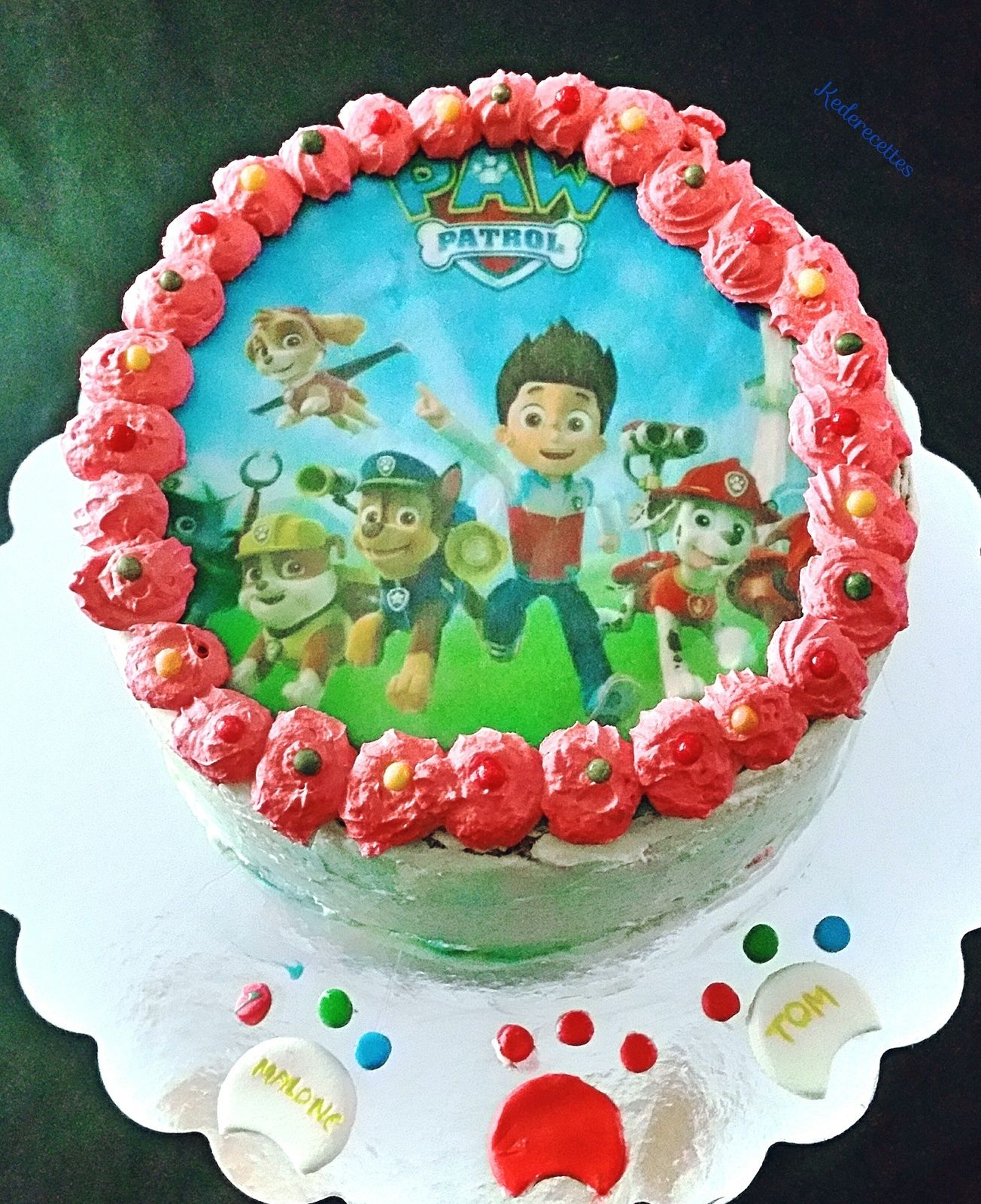 Recette Land Recette De Layer Cake Pat Patrouille Sur Kederecettes Recette Land Recette De Layer Cake Pat Patrouille Sur Kederecettes