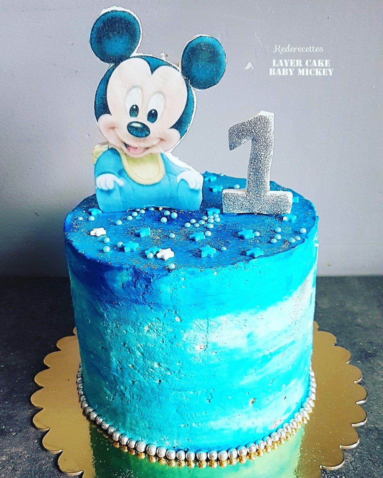 Layer Cake Baby Mickey Kederecettes Bienvenue Dans La Cuisine De Vanessa