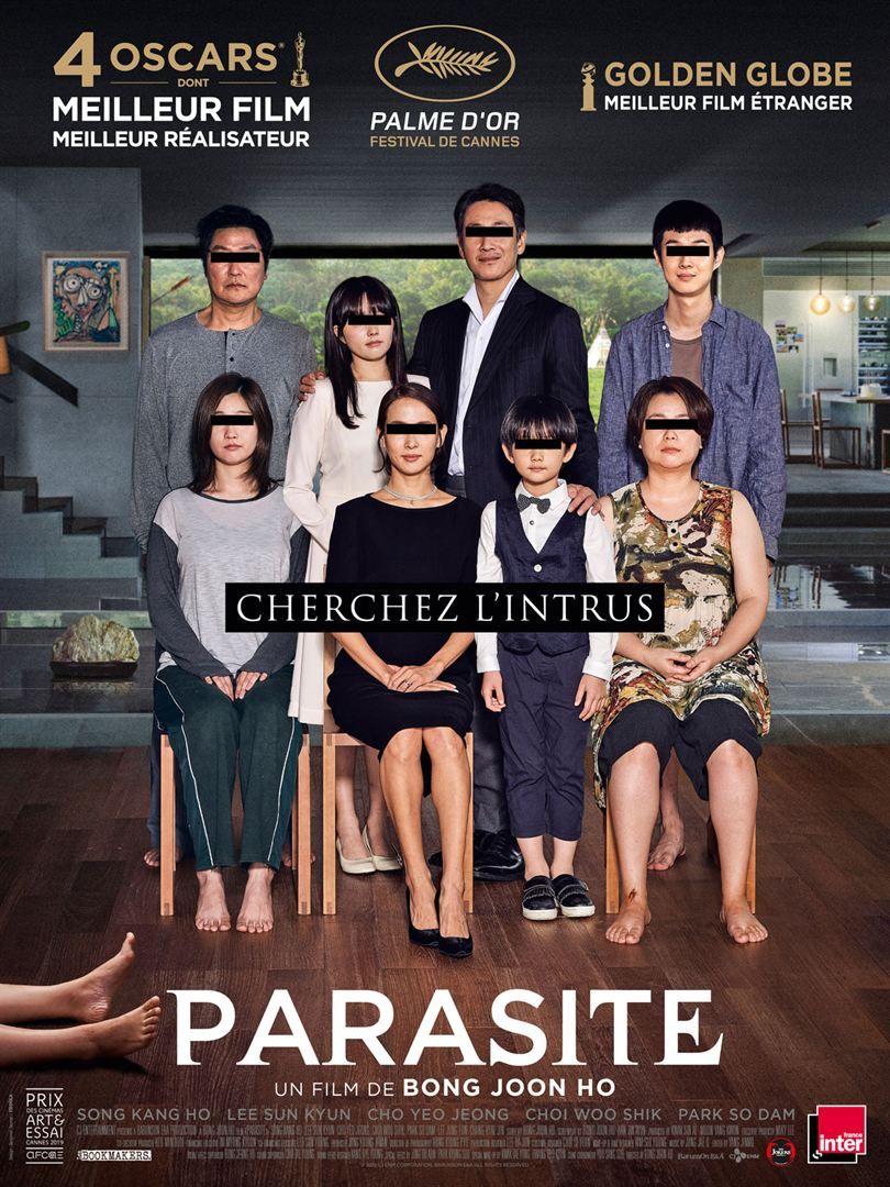 l'affiche du film "Parasite"