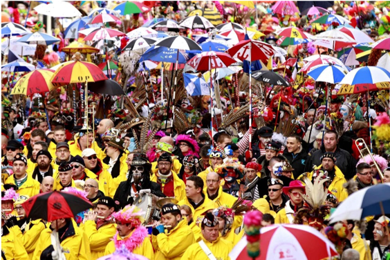 Carnaval de Dunkerque : le pin's chinois qui passe mal au Front
