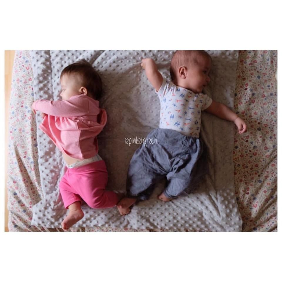 Le Rythme Des Jumeaux Pink Et Green