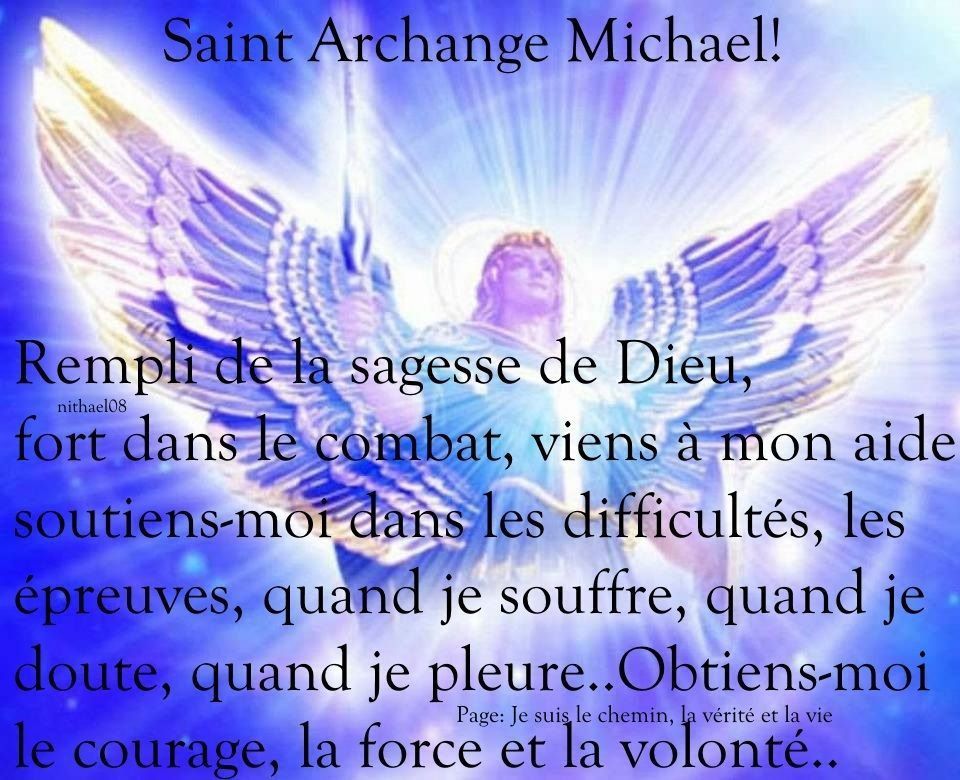 Message de l’archange Michael en ce jour  de sa fête !!!