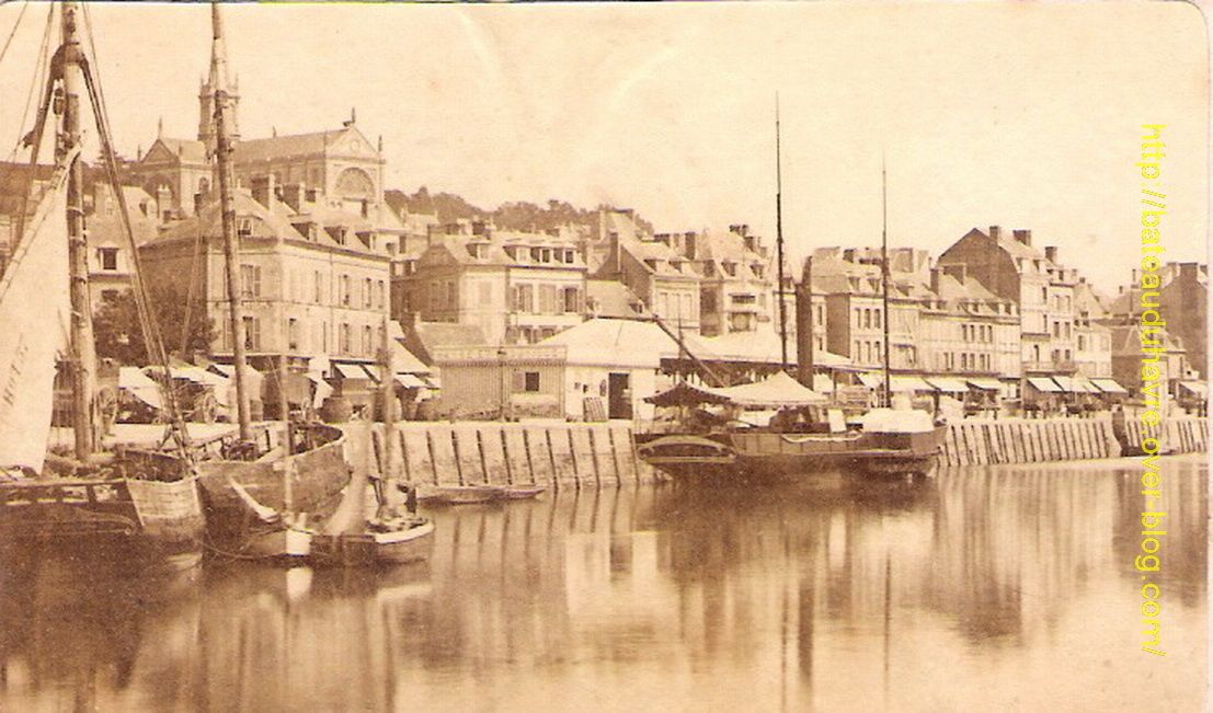 Steamer Le Français (18361875) Le Bateau du Havre en cartes postales