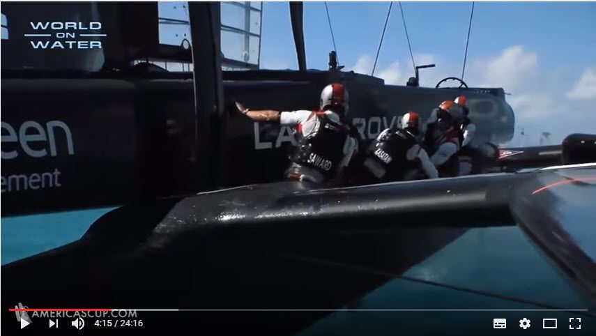 WoW 35th Americas Cup Report #18 Day 8 June 03 17 Part 2. Dramatic Moments so far, more