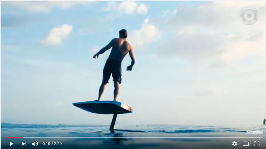 Amazing New Flying Surfboards Can Fly Over Water.