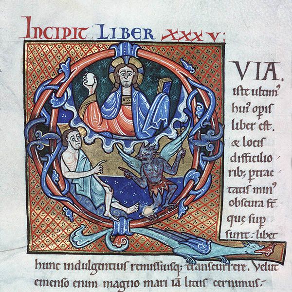 Oeuvre artistique de la semaine : Enluminures médiévales