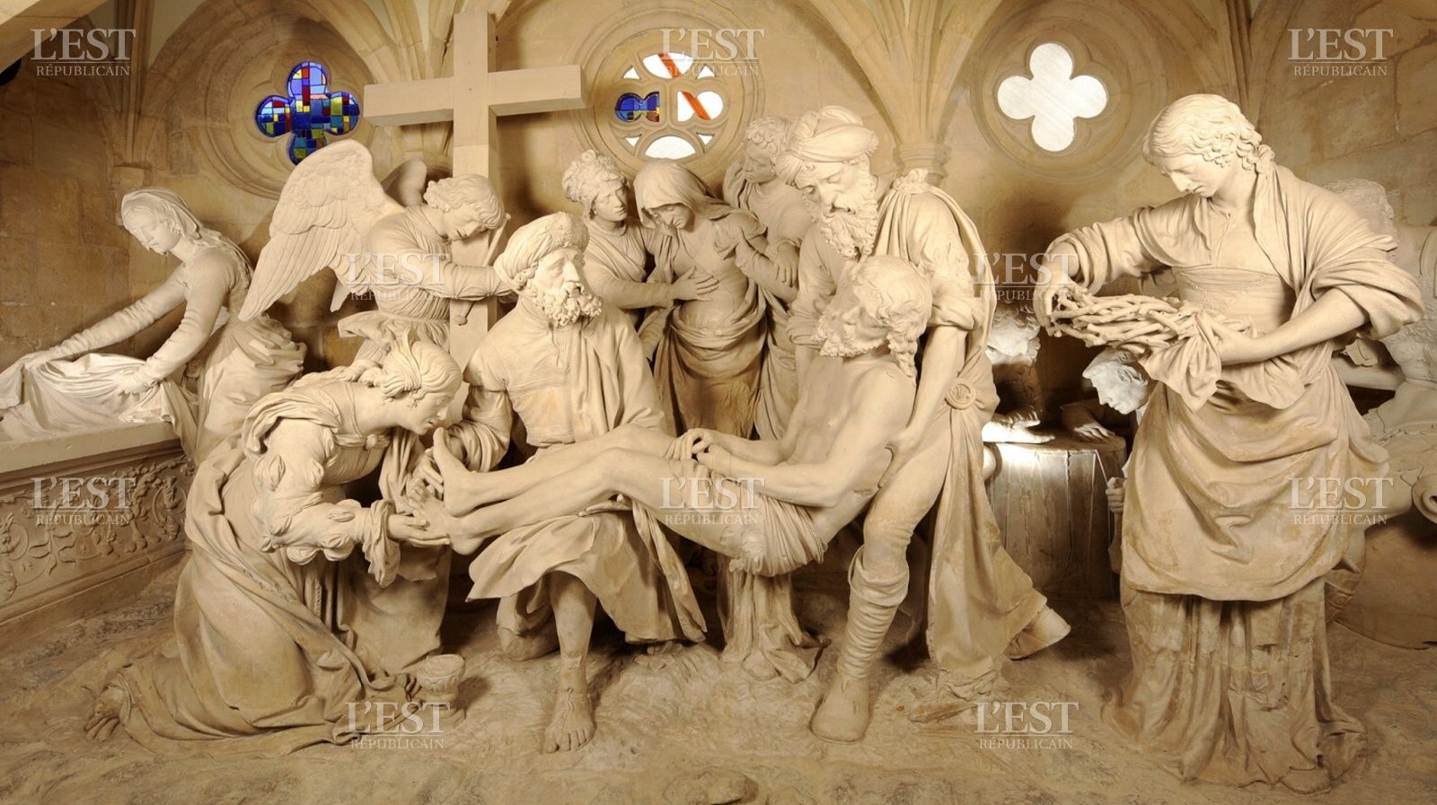 Ligier Richier, la mise au tombeau