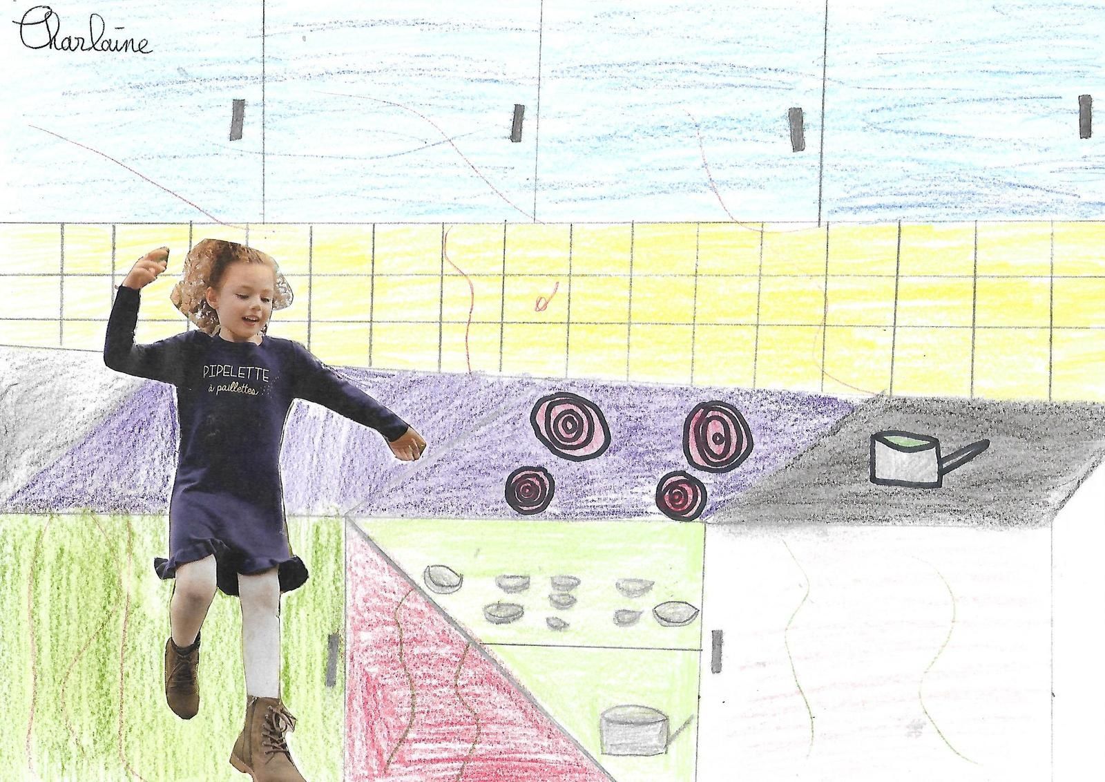 Charlène la cuisinière, par Léane