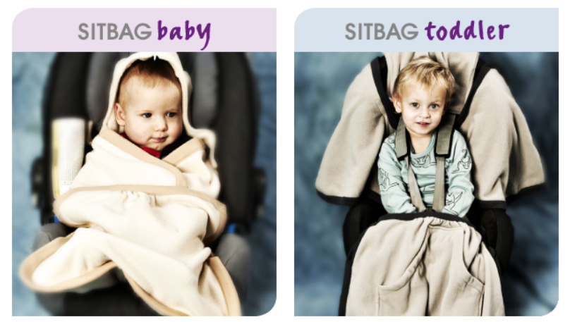 Couverture "SitBag" pour siège-auto et poussette - Sécurange