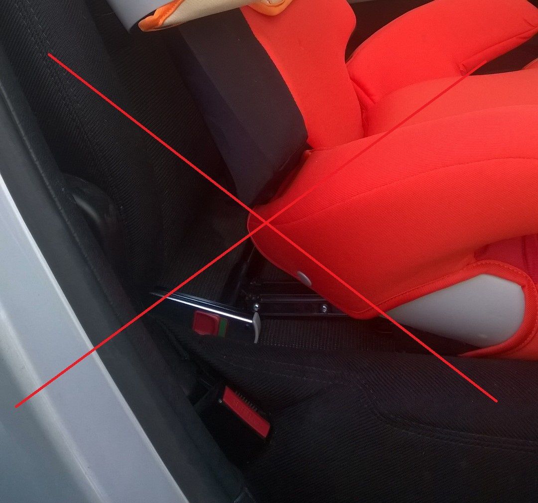 Siège auto isofix Solution B i-fix Dynamic Red CYBEX - Groupe 2/3 - Rouge  rouge - Cybex