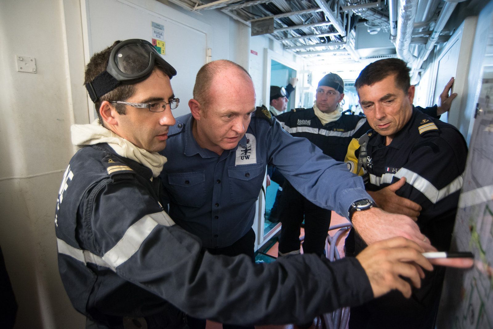 FAA : entraînement opérationnel franco-britannique au large de Fort-de-France