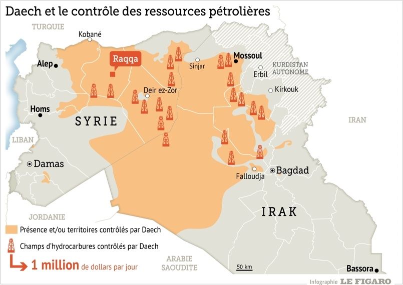 L'Etat islamique revendique un budget de 2 milliards de dollars