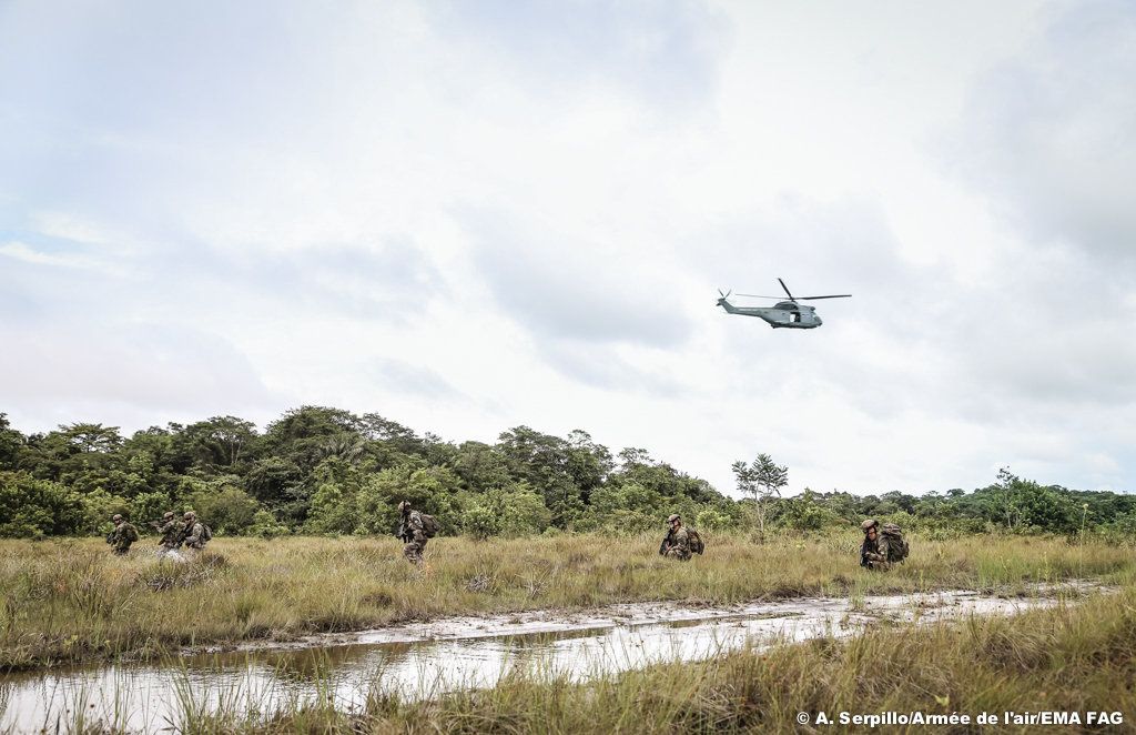 Les FAG sécurisent le 223e lancement d’une fusée Ariane