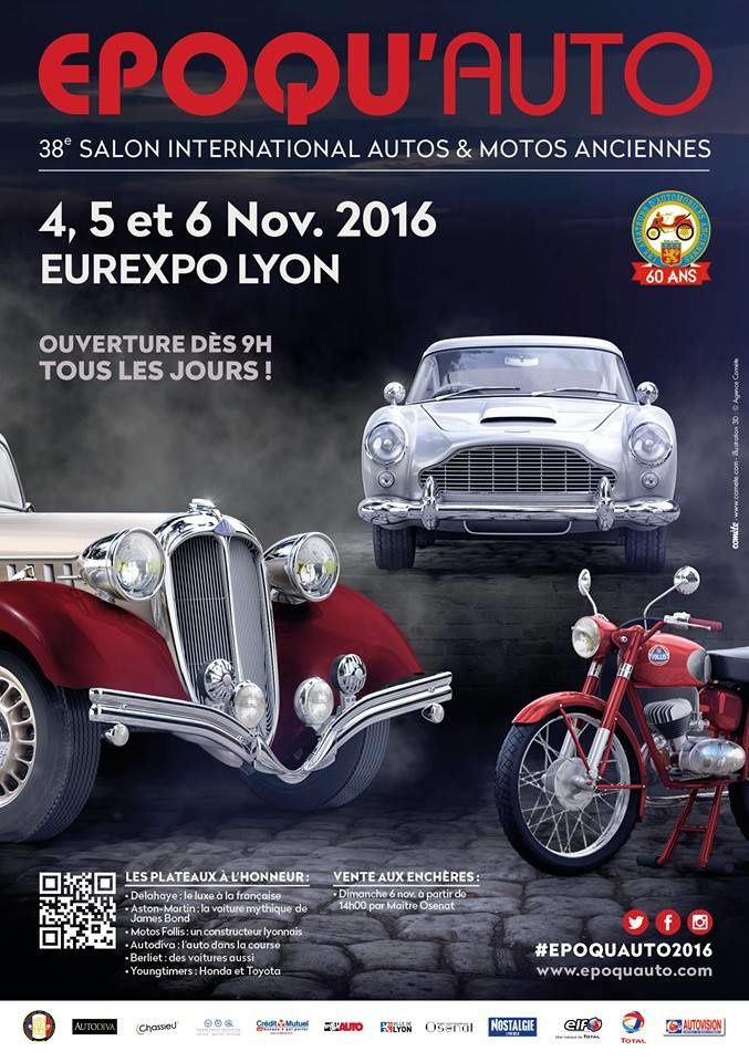 Salon EPOQ'AUTO 2016 - Exposition Aston Martin