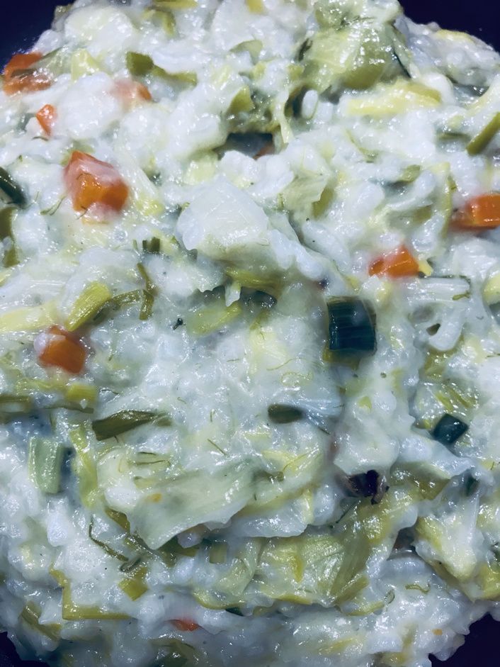 Risotto Thermomix Poireaux