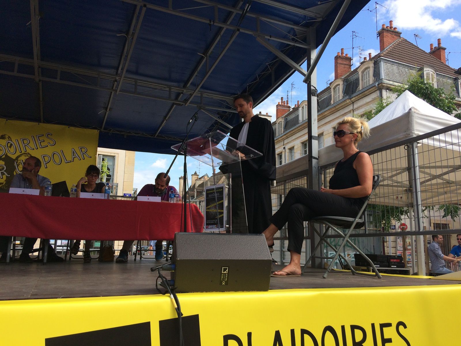  Odile Bouhier et son avocat, Me jean-Eues Cordelier, lauréat du prix spécial plaidoirie