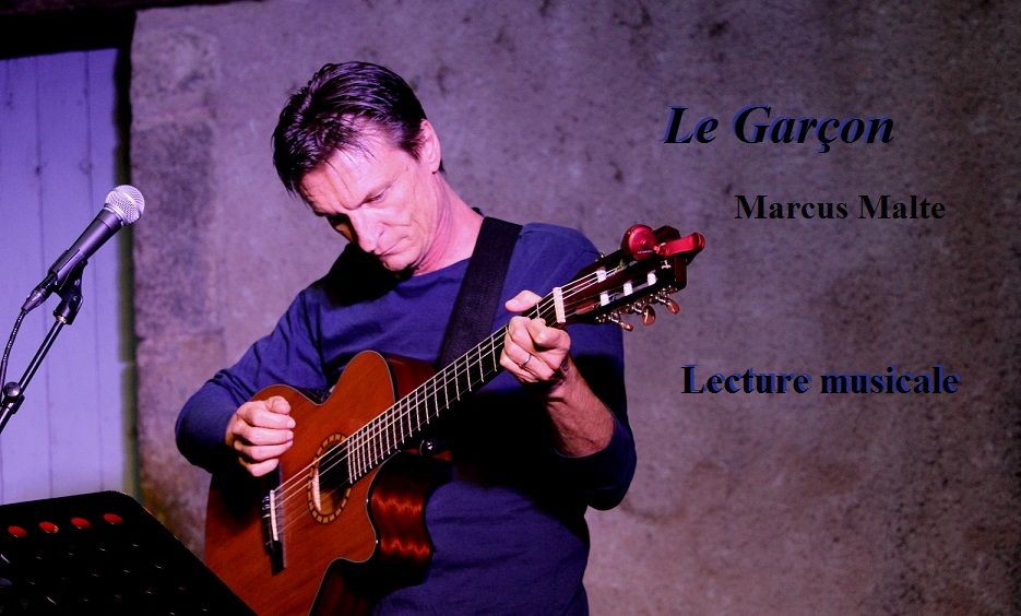 Marcus Malte, seul en scène