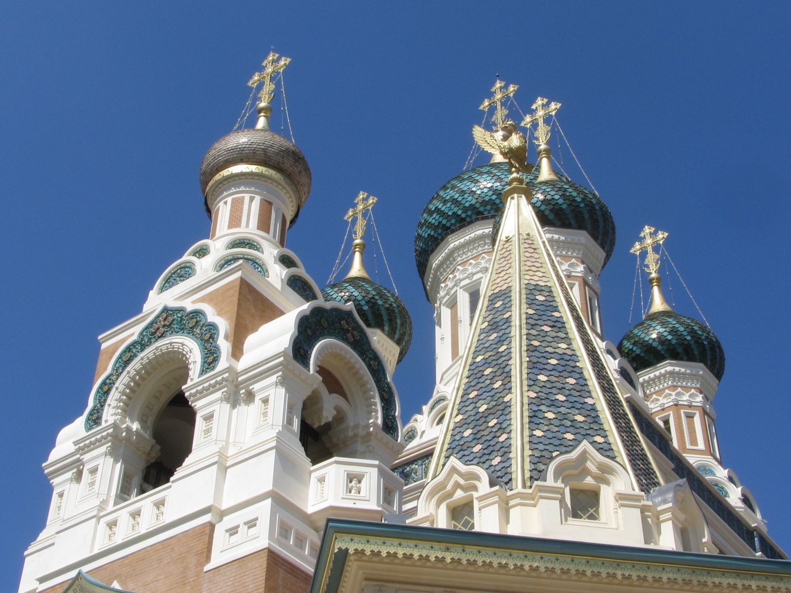 Cathédrale orthodoxe russe, Nice, juillet 2016
