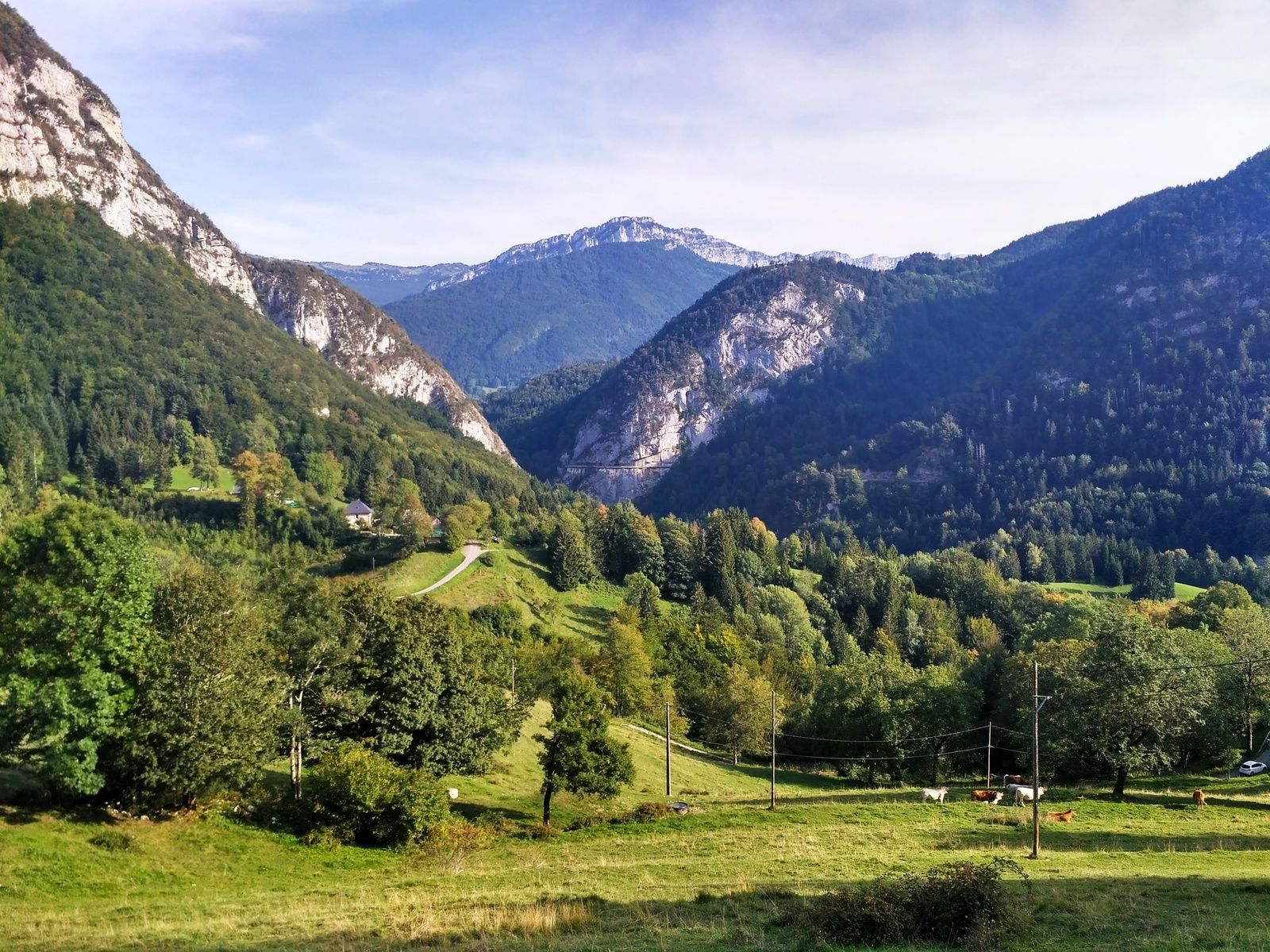 Corbel, magnifique descente très sinueuse et enclavée sur St Pierre de Chartreuse