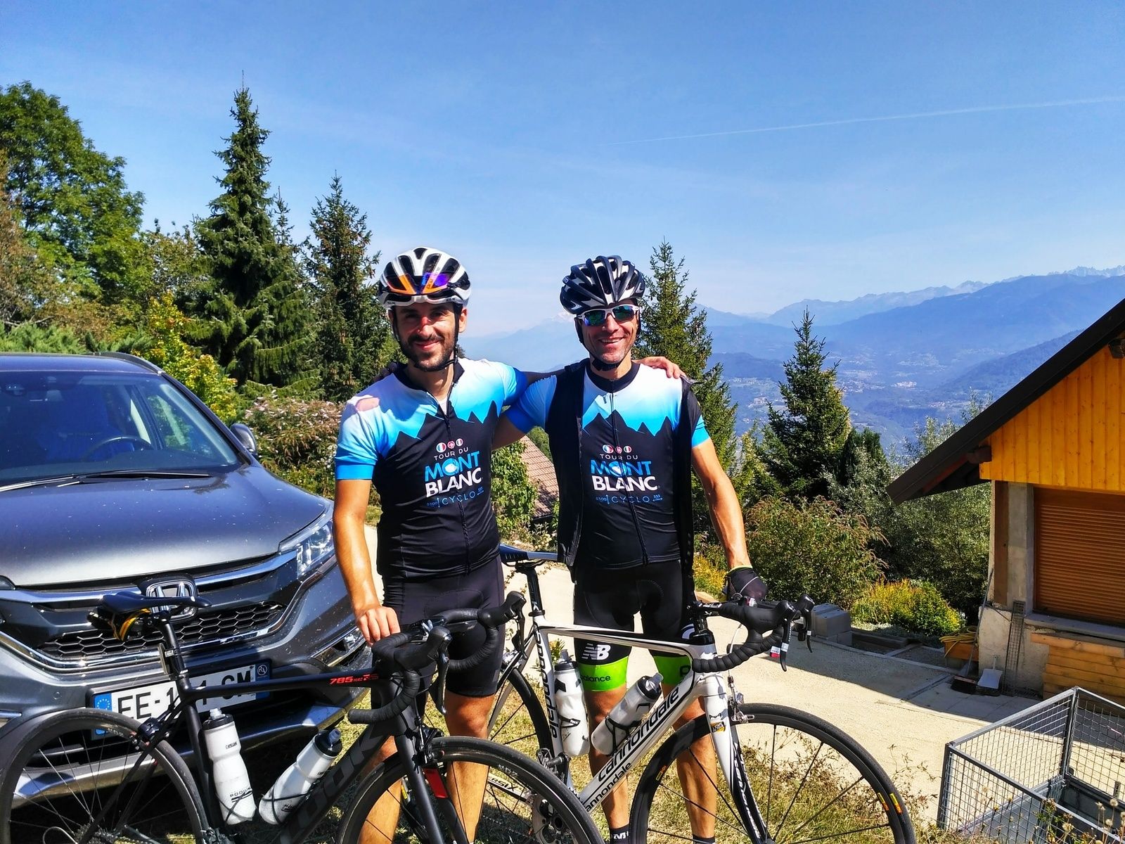 Au pied de la grimpée du Granier par Chapareillan...gros pourcentages en perspective !
