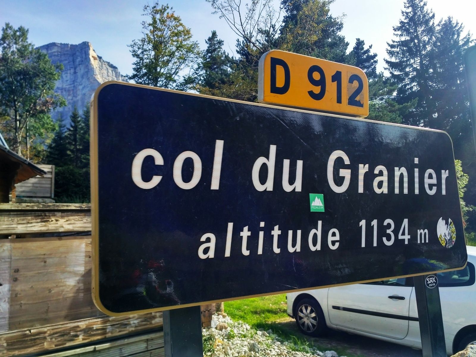 Col du Granier (1134m), 7ème col !