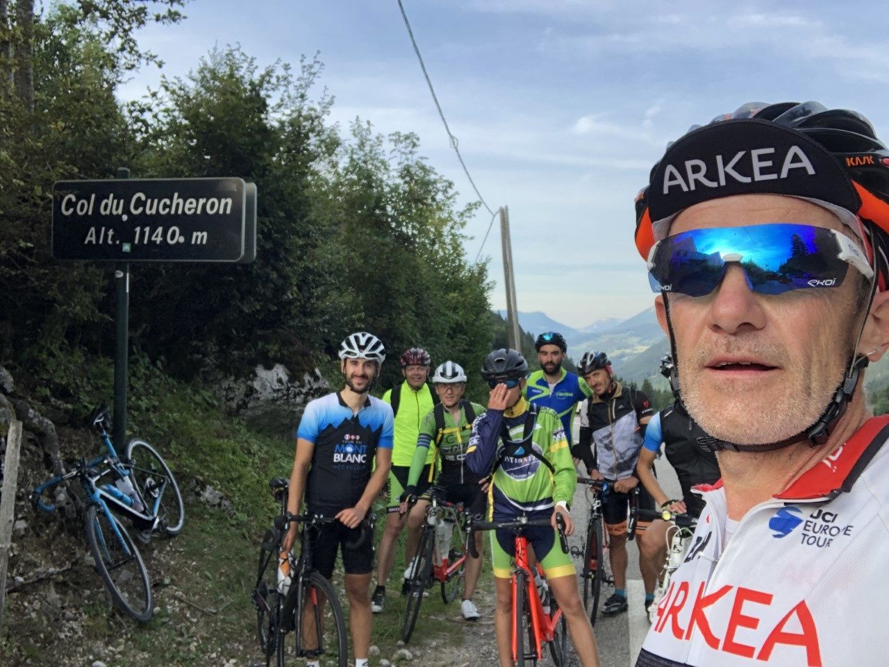 Col du Cucheron, 9ème et dernier col du jour, dûr dûr !