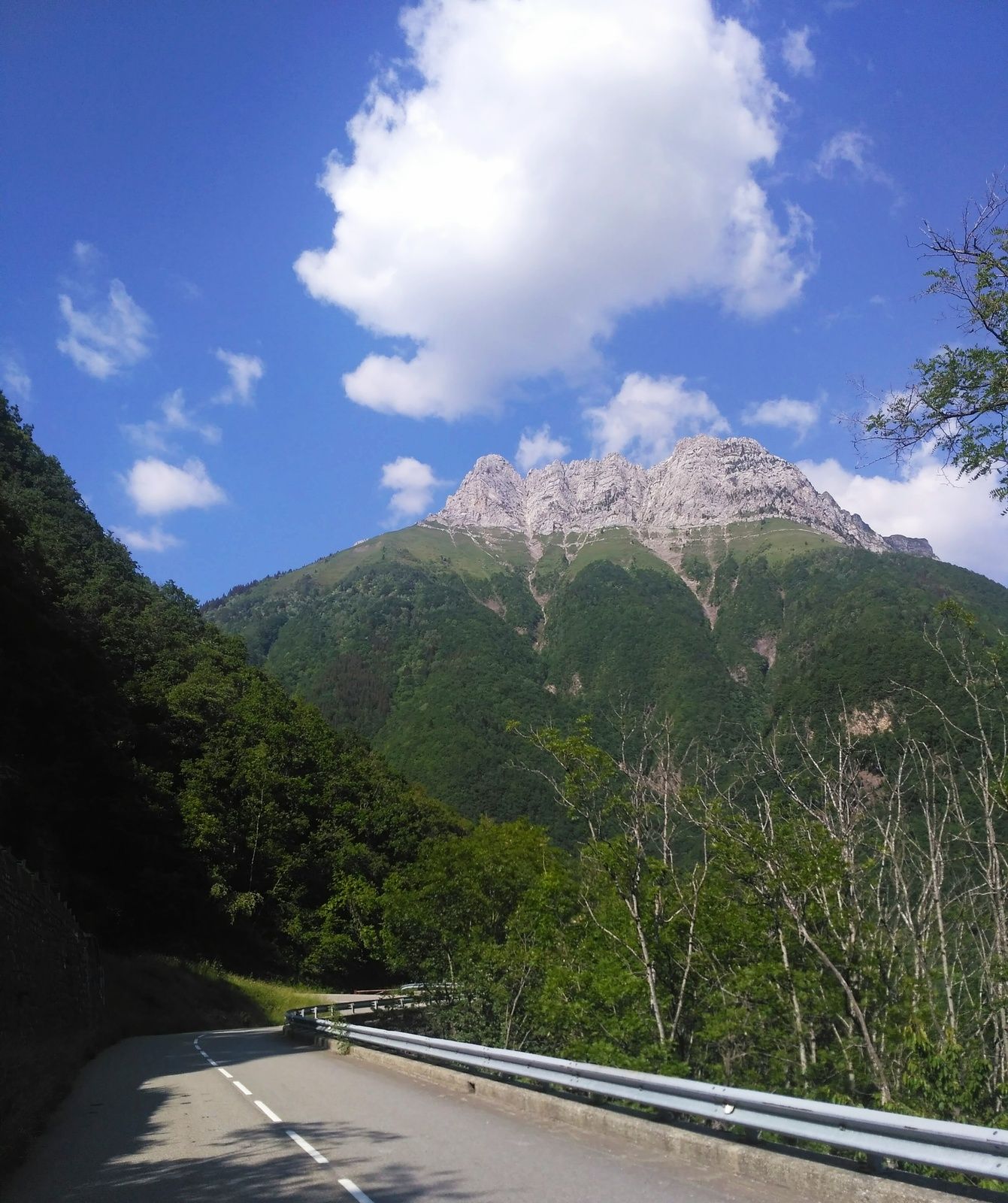 Grimpée du col du Frêne par St Pierre d'Albigny, ça pique !
