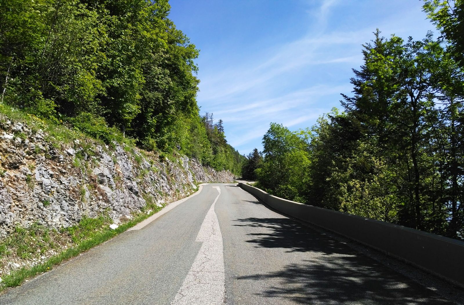 Montée du Semnoz par Leschaux