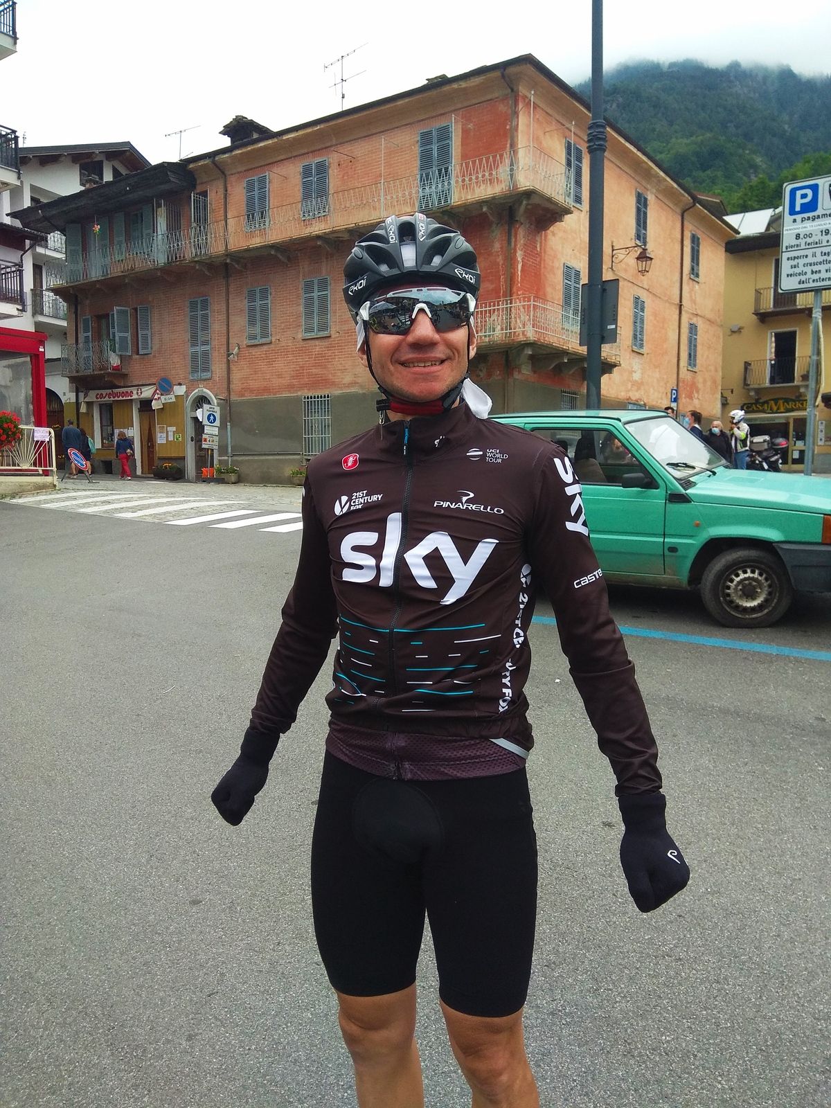 Seb se réchauffe à Sampeyre