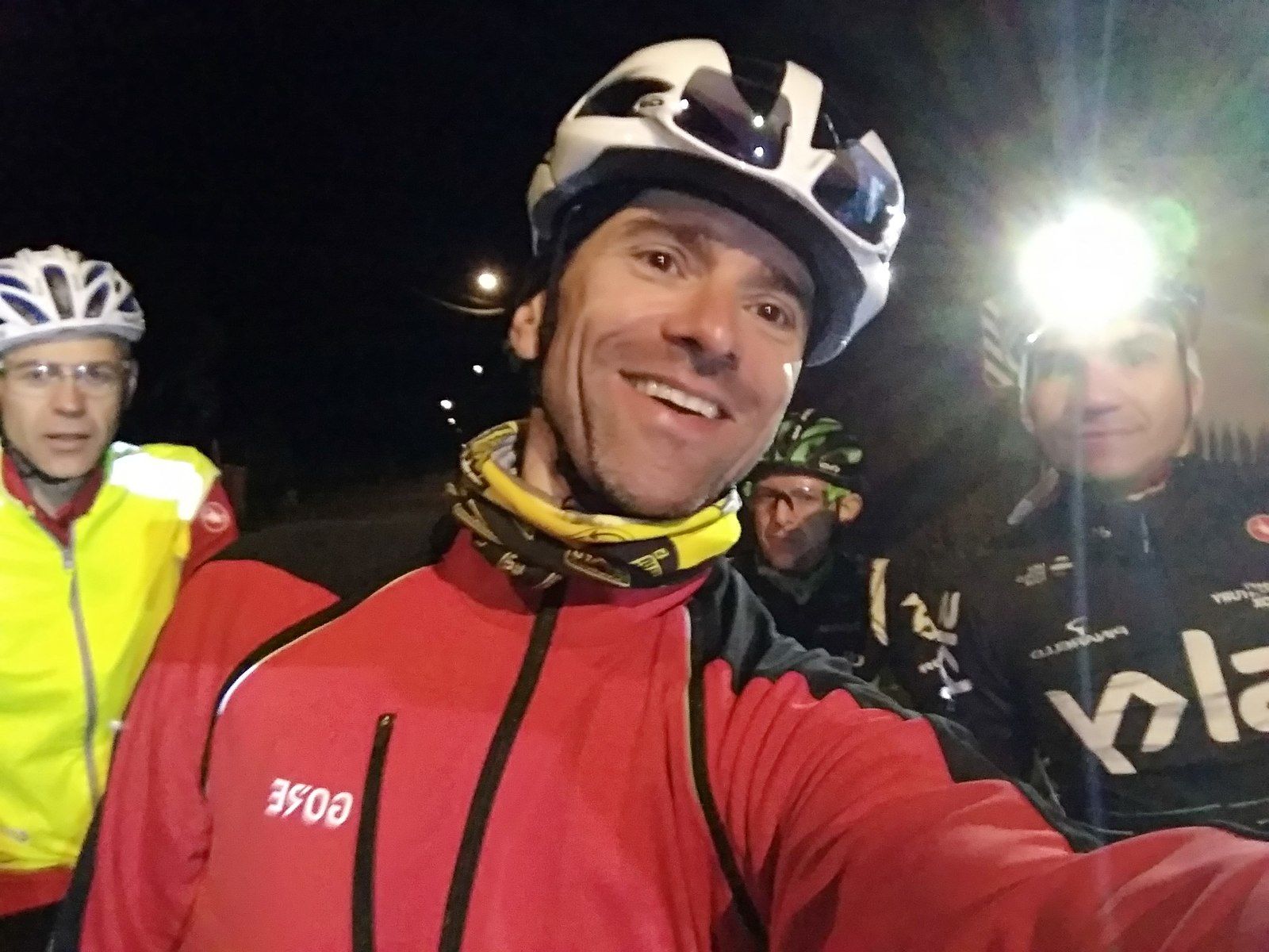 Départ de Barcelonnette, dimanche 12 juillet 2020, 4h15 du matin