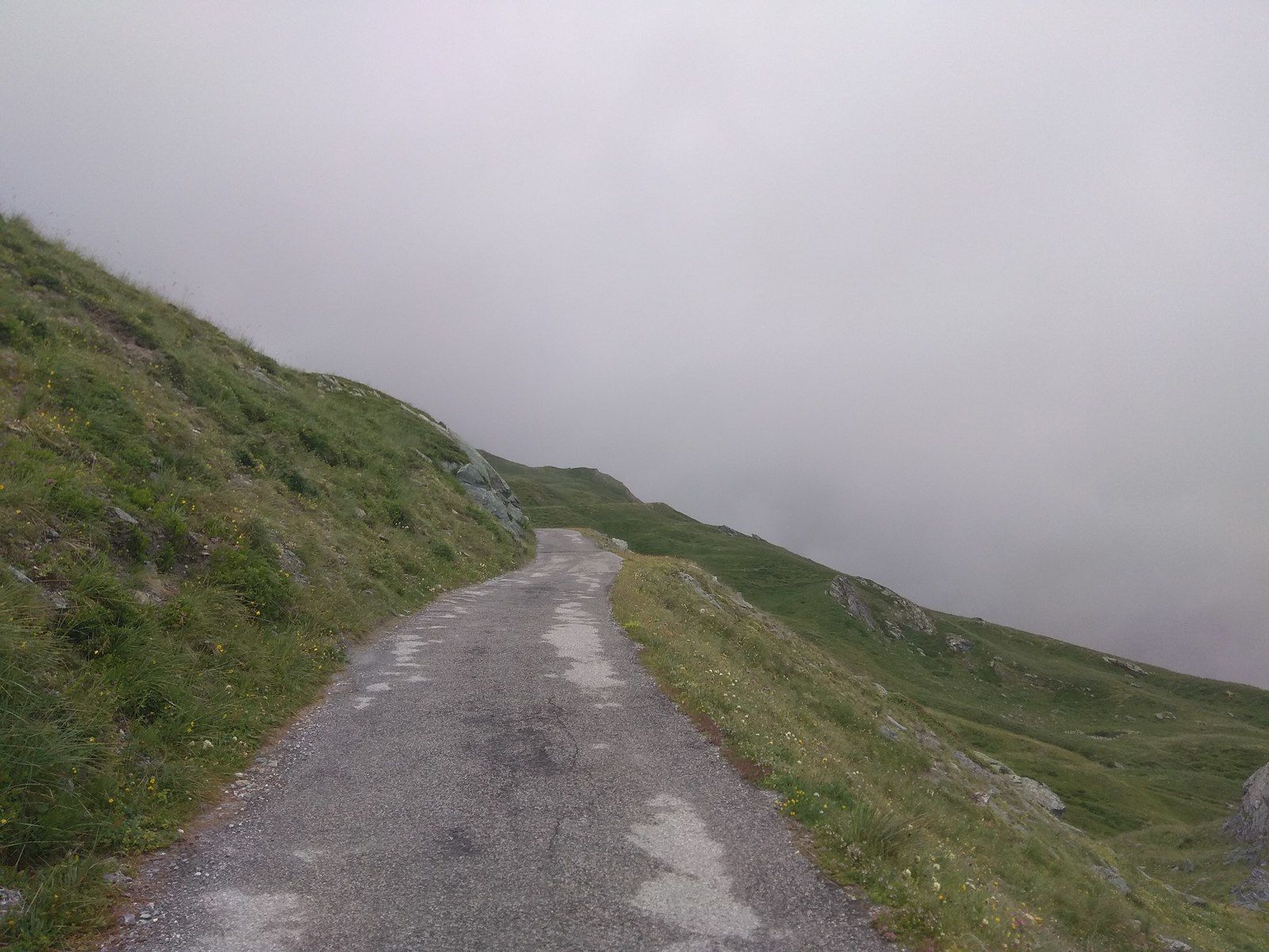 Grimpée du col de Fauniera