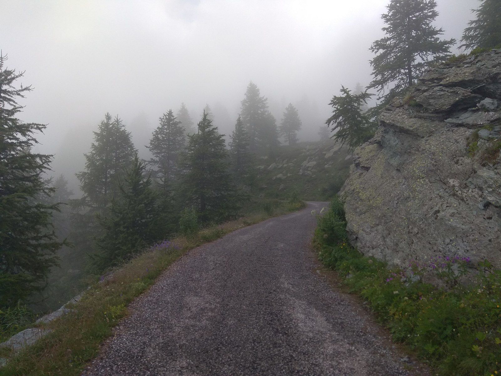 Grimpée du col de Fauniera