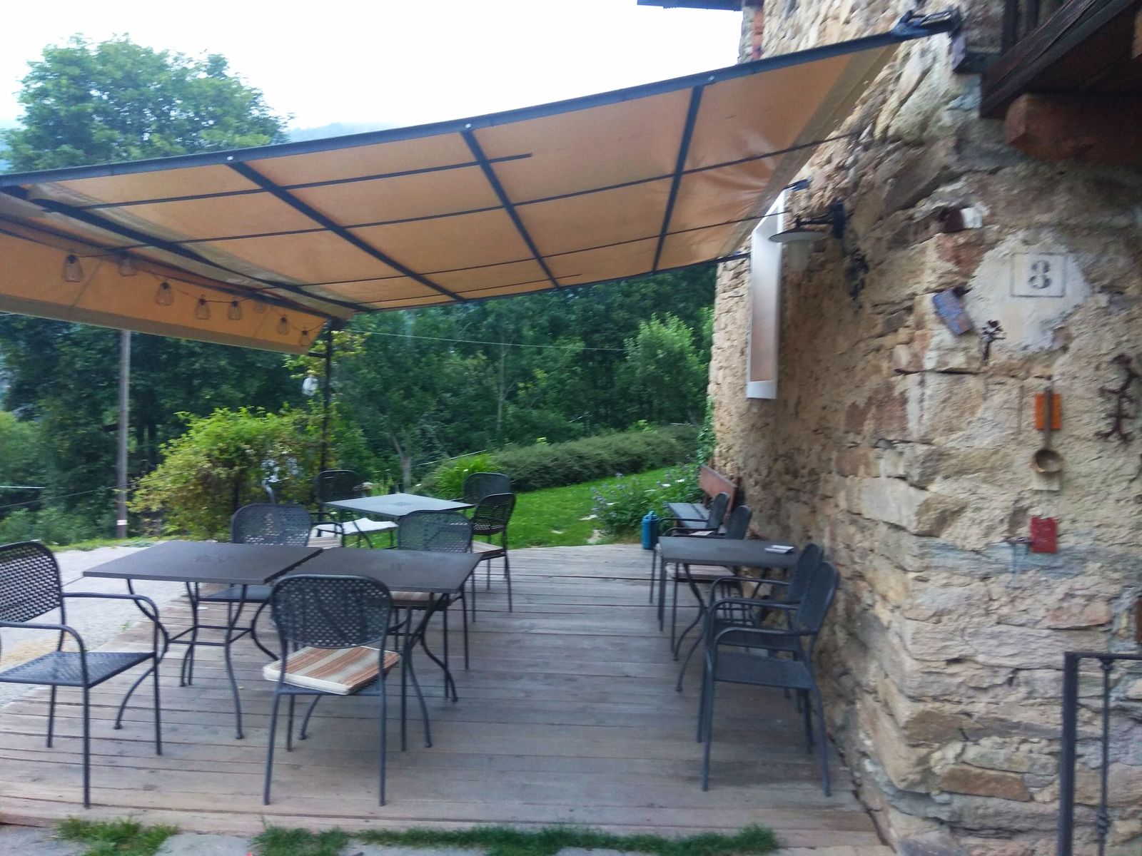 Notre gîte, juste avant Stroppo