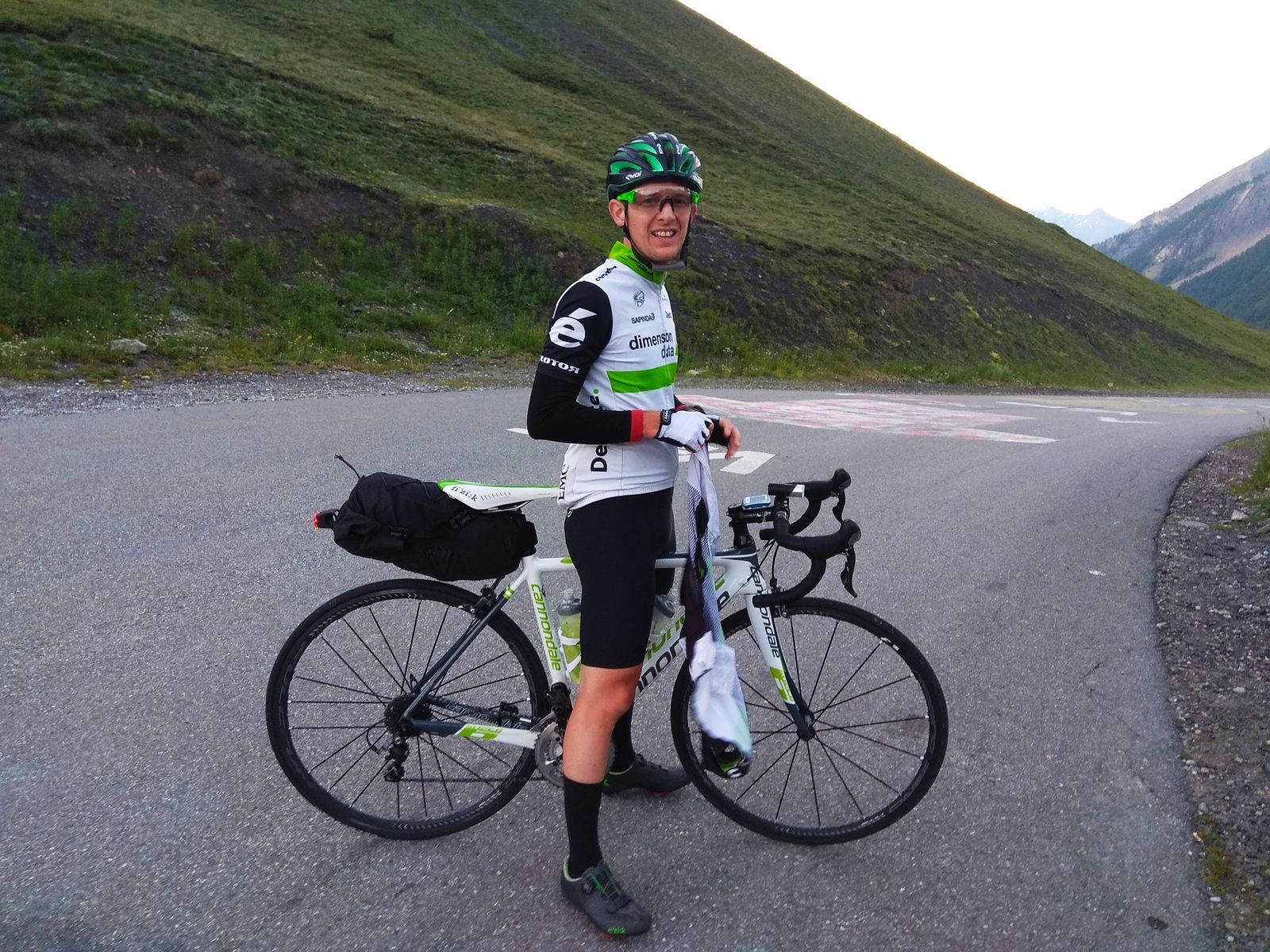 Stéphane au col de Vars