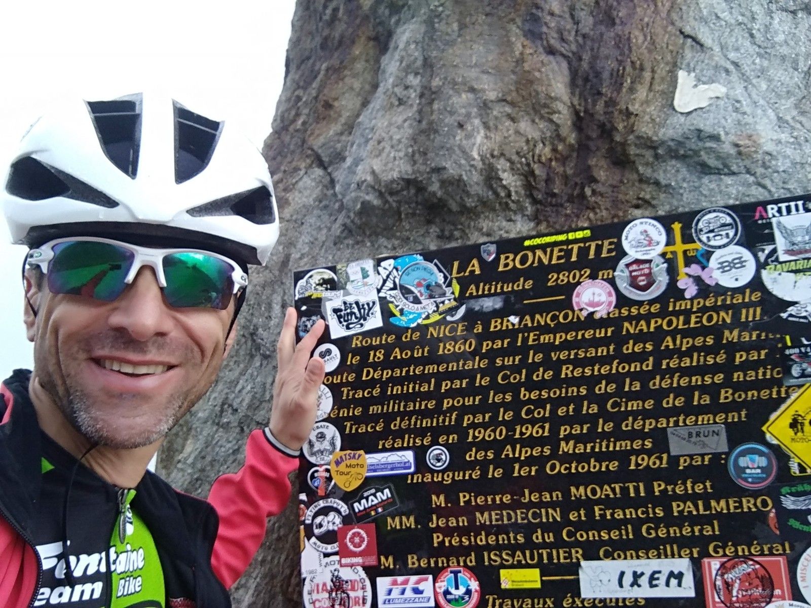 Cîme de la Bonette, 2802m, brevet des 7M validé !