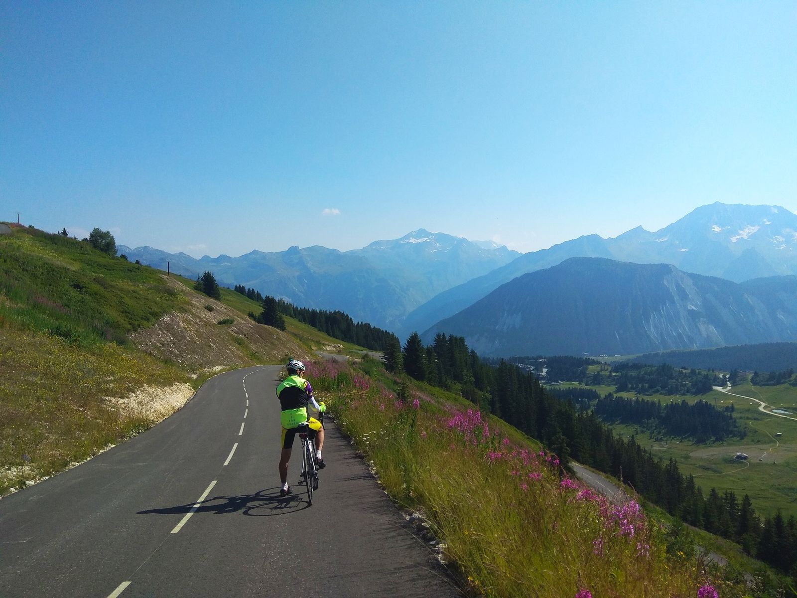 Descente côté Courchevel