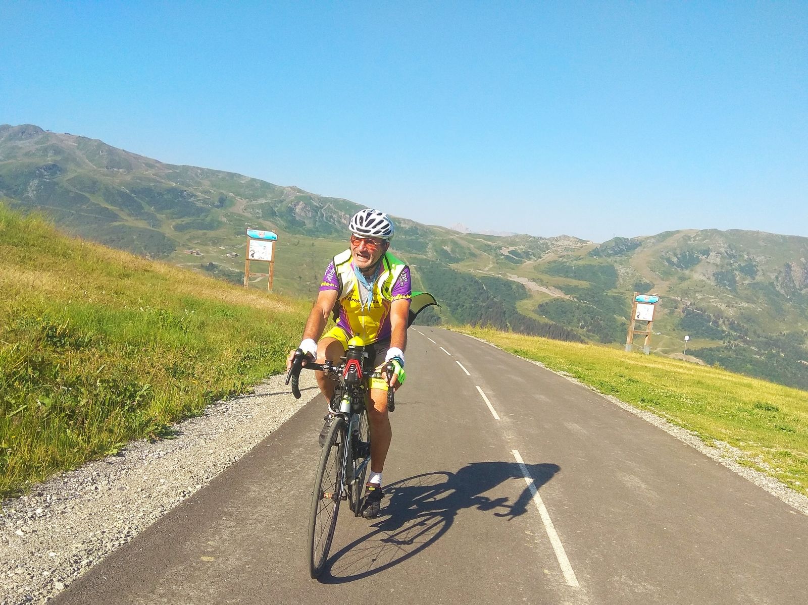 Le plaisir de l'effort, Jean-Louis se donne vraiment sur ces derniers kilomètres