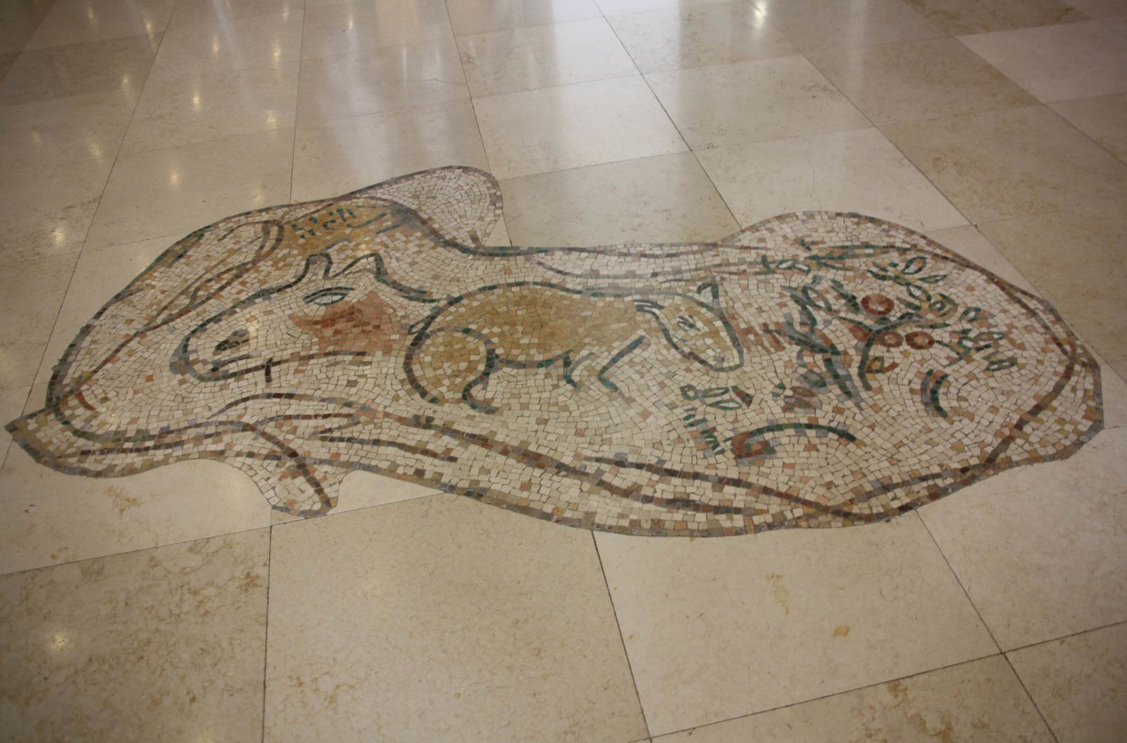 Le hall Chagall à la Knesset