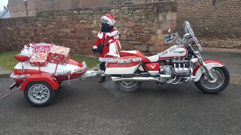 Goldwing - Notre premier Noël goldwing du Unsersbande 2016