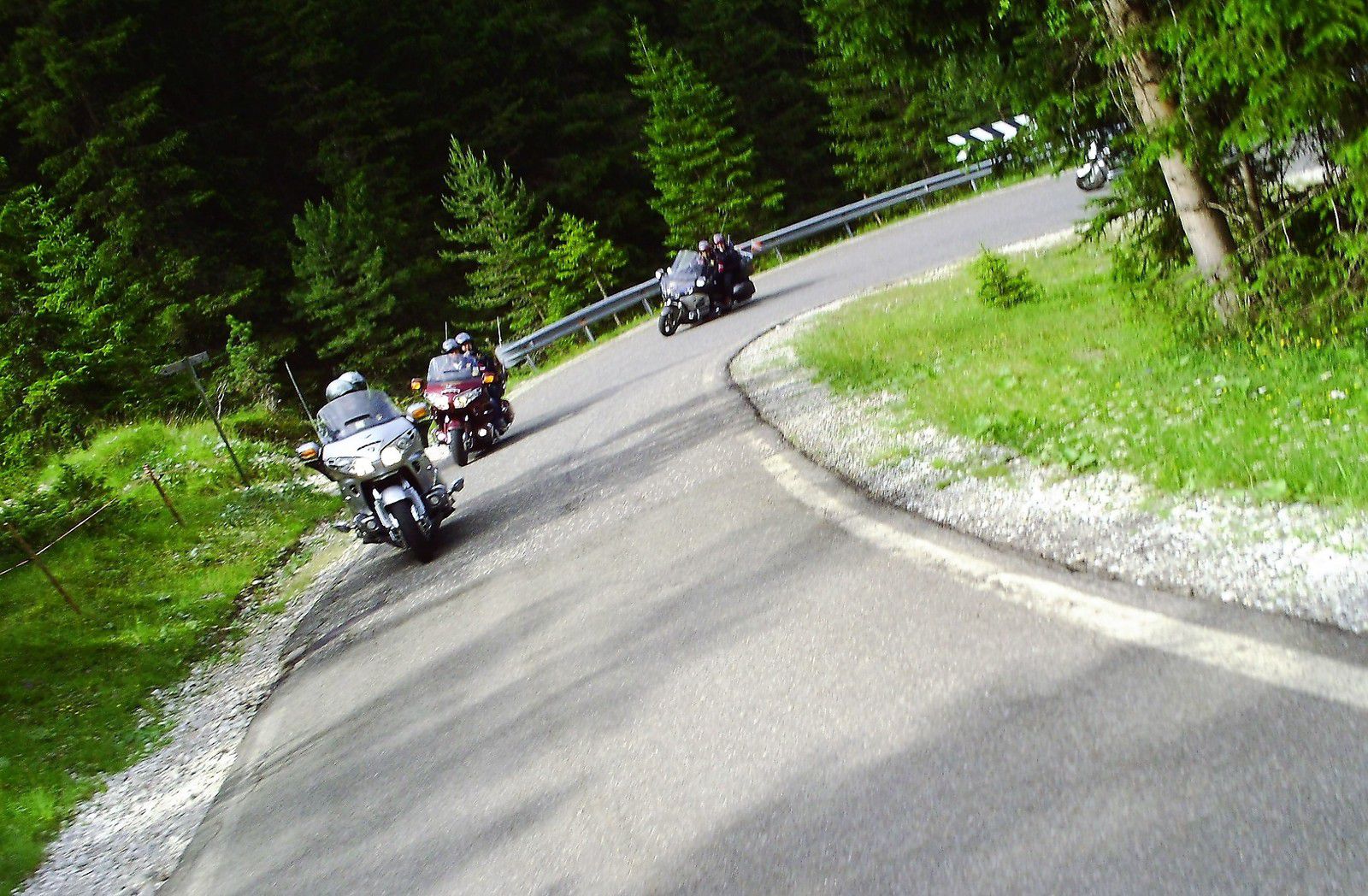 Goldwing Unsersbande - Périple Dolomites et Cinque terre  4th day Passo del Gardena et Bolzano