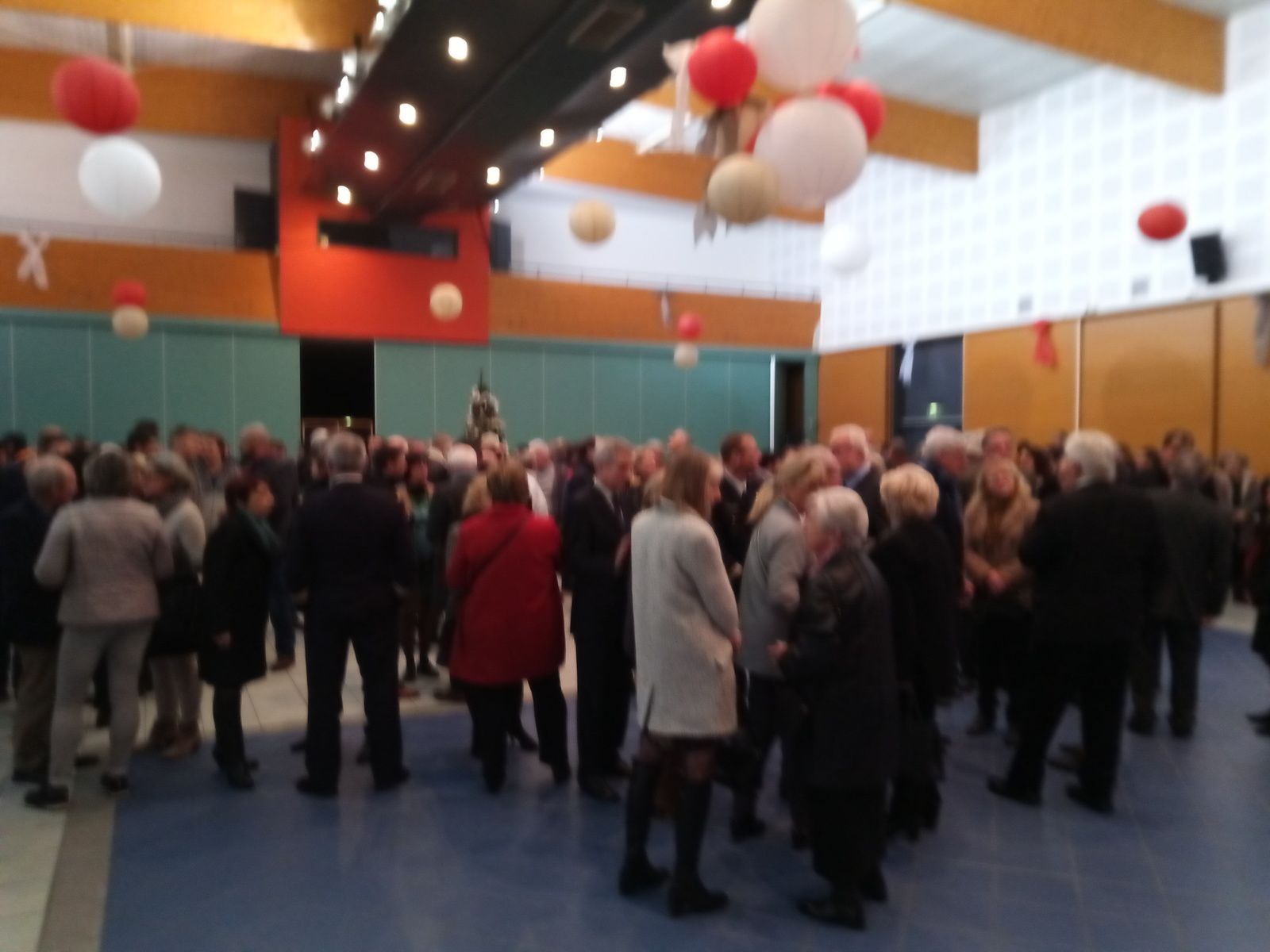 Voeux au monde économique, protocole: filtrage et mise au point préfectoral.