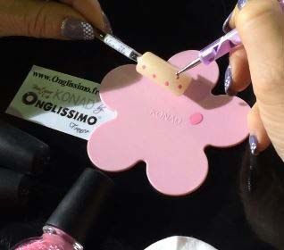 Nail art au dotting tool façon confettis
