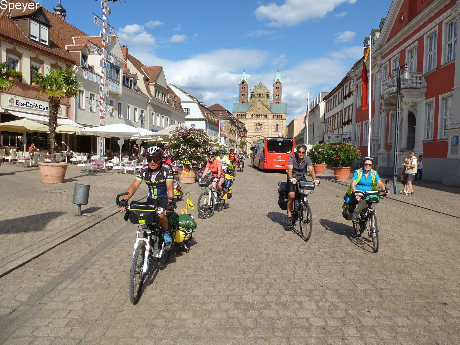 Vallée du Rhin et du Neckar à vélo - La vie à vélo d'Albert