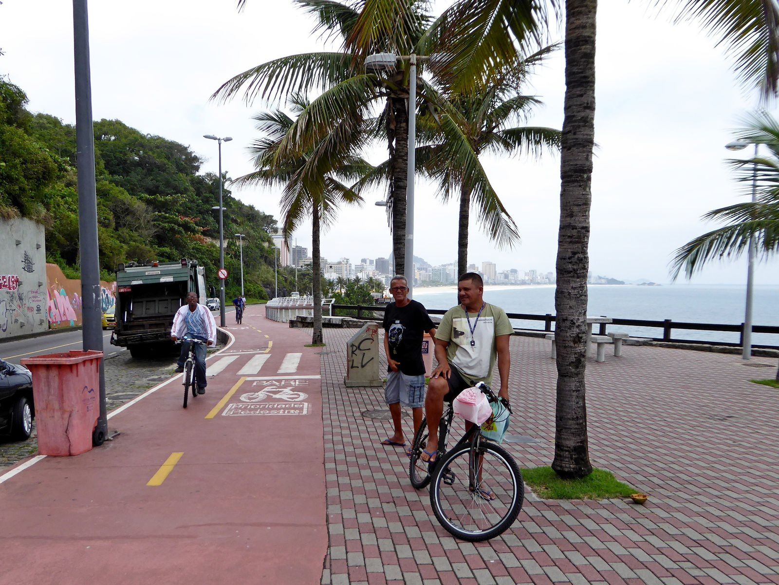 Le Vélo au Brésil. Rio , Sao Paulo, ..., impressions 